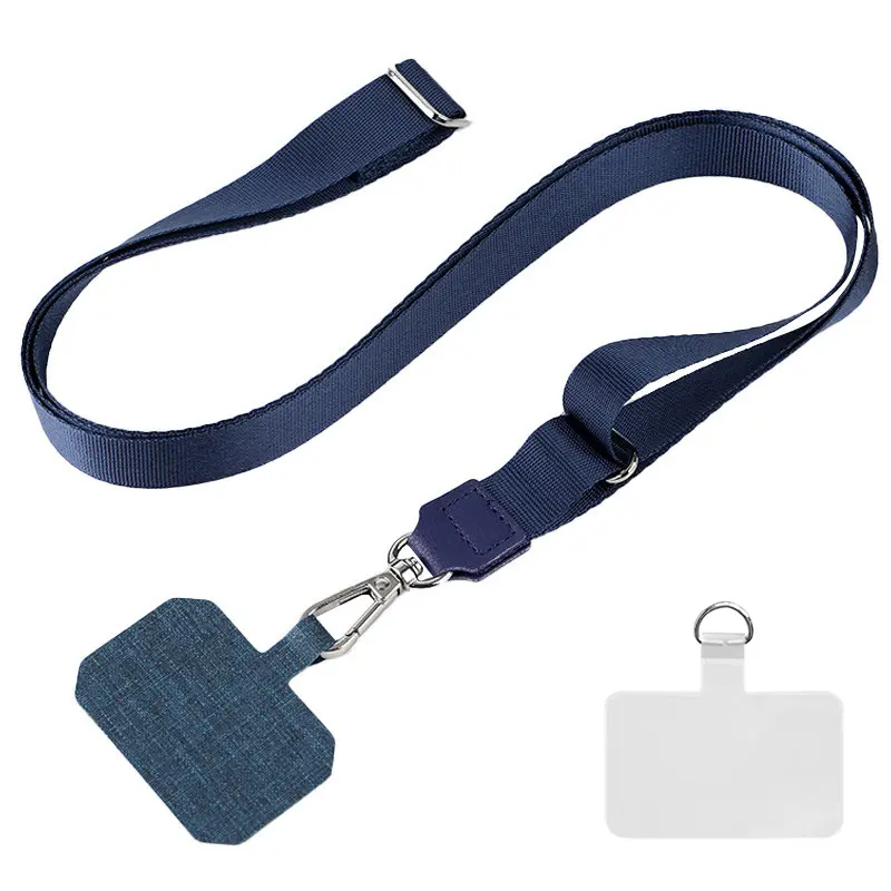 Шнурок широкий (2см) 140см, Dark Blue, купить оптом с доставкой