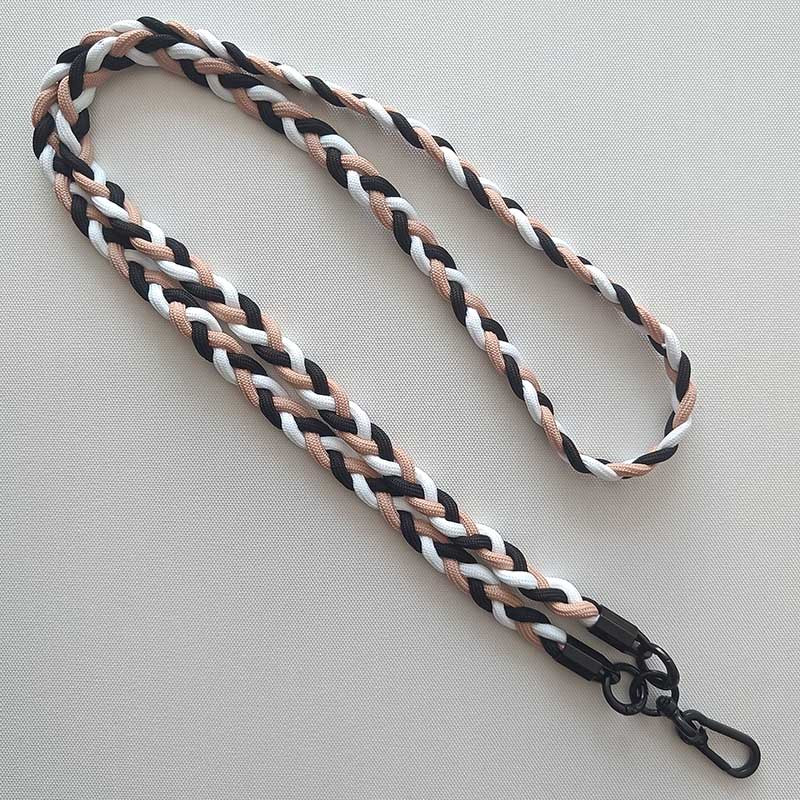 Плетений шнурок (5мм) 120см на малюнкі №2