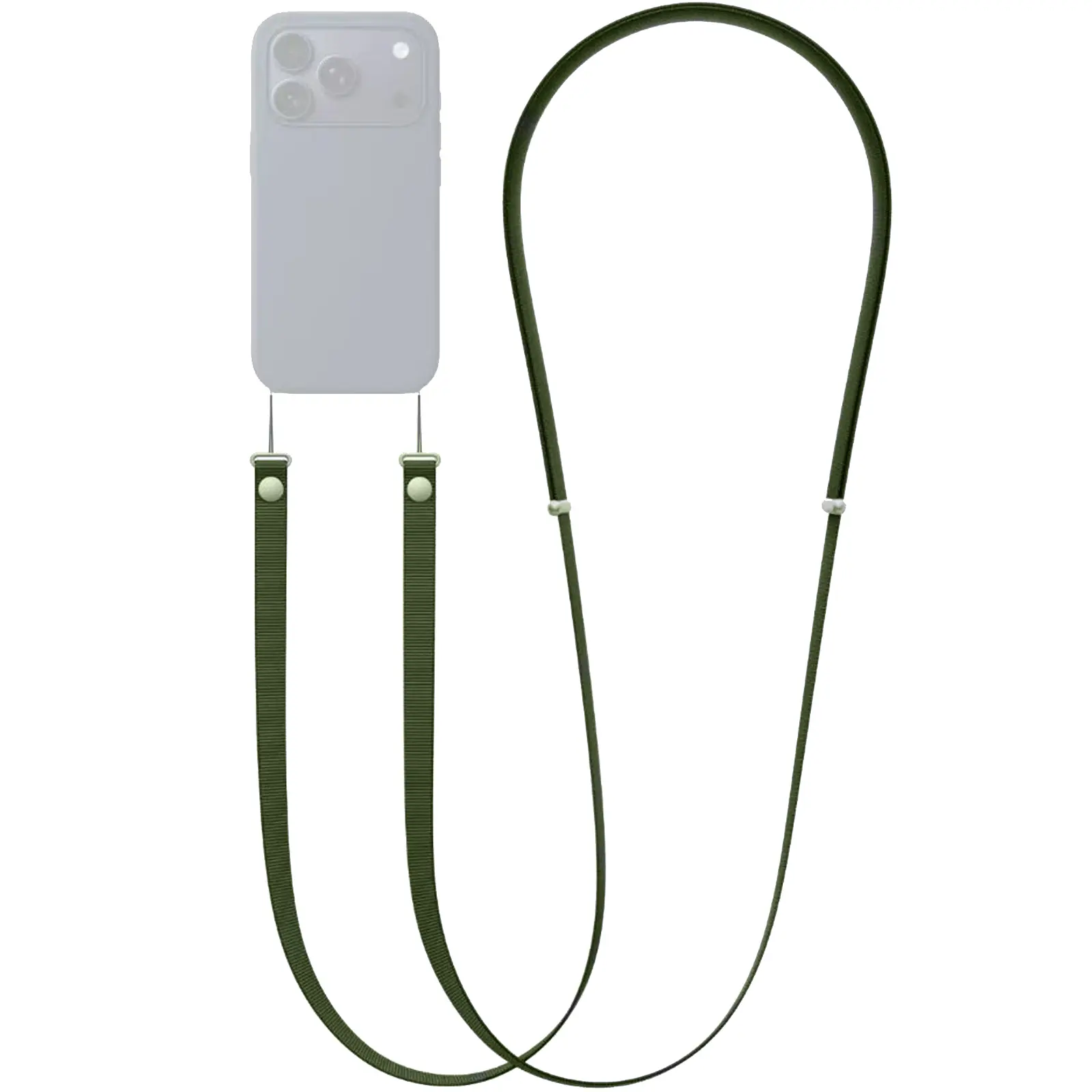 Шнурок Crossbody Straps, Green, купити оптом з доставкою