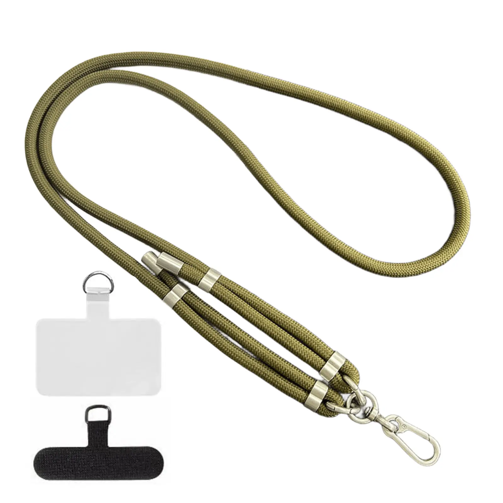 Шнурок (8мм) 150см, Army Green, купити оптом з доставкою