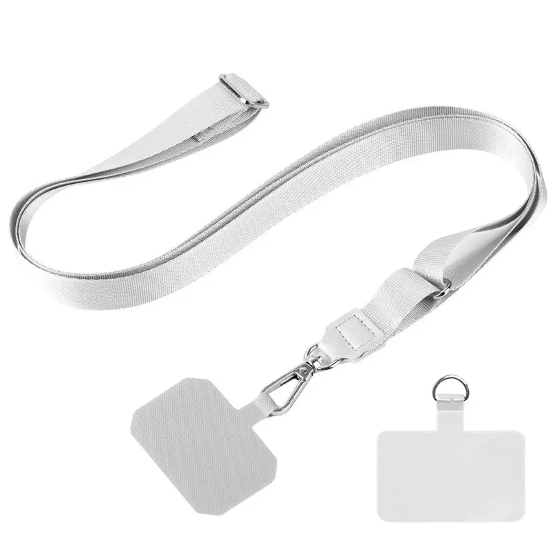 Шнурок широкий (2см) 140см, Light Gray, купить оптом с доставкой