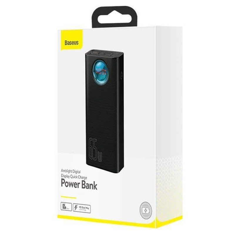 Портативний ЗП Baseus Amblight Digital Display 65W 26800 mAh (P10022402113-00) на малюнкі №8