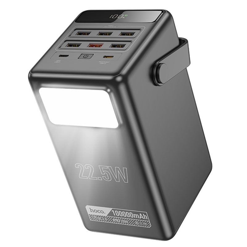Портативний ЗП Power Bank Hoco DB03 Endure 22.5W 100 000 mAh на малюнкі №1