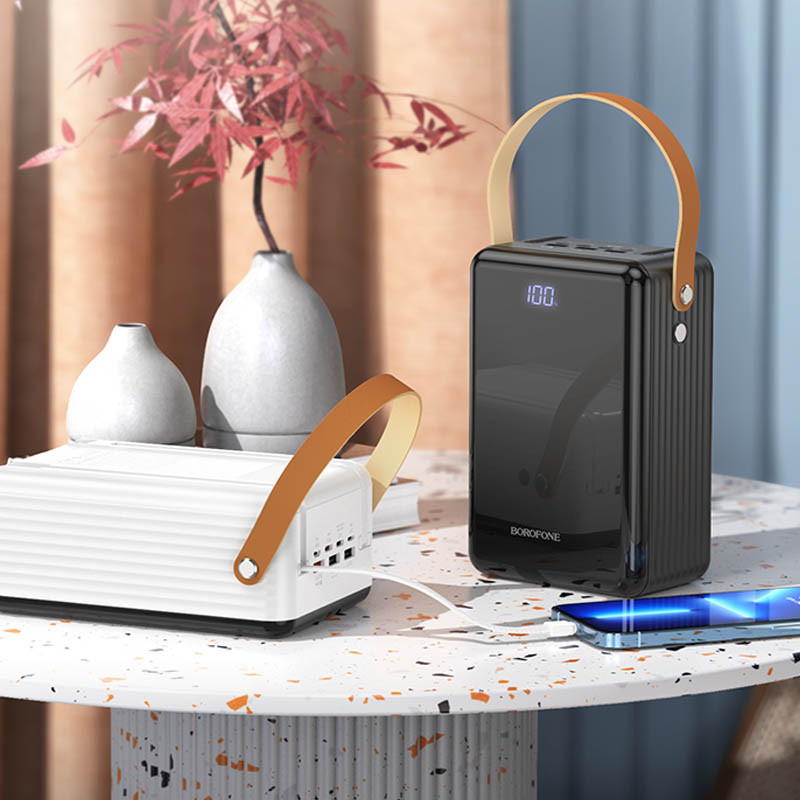 Портативное ЗУ Power Bank BOROFONE BJ32 Terra 22.5W+PD20W 80000 mAh на картинке №5