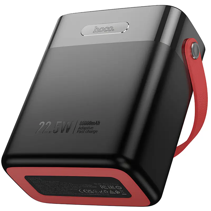 Портативное ЗУ Power Bank Hoco J143 Title 22.5W+PD20W 80000 mAh, Black 2, купить оптом с доставкой