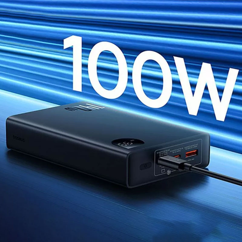 Портативний ЗП Baseus Adaman Digital Display 140W 24000mAh (P100215081113-0) на малюнкі №5