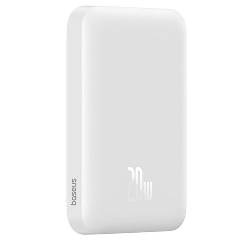 Портативне ЗП Power Bank Baseus Magnetic Mini Air 20W c БЗП 6000 mAh (P10059002223-0) дивитися фото №5