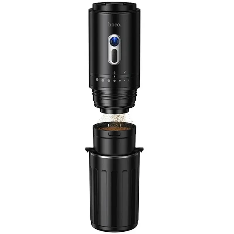 Портативная кофеварка Hoco HX80 All-in-One 1300 mAh, Black 1, купить оптом с доставкой