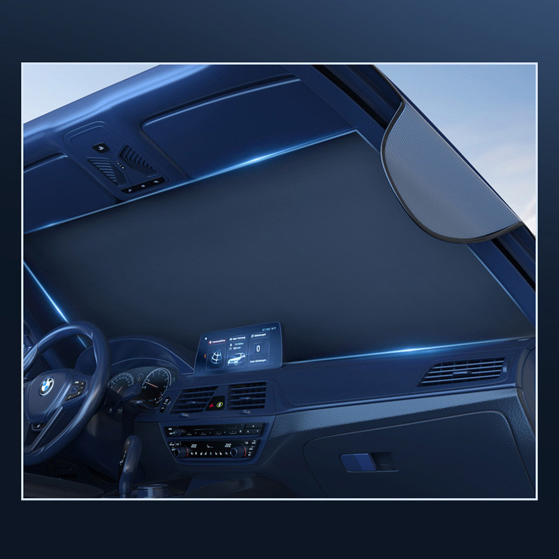 Сонцезахисна шторка на лобове скло with 5 magnets (наружная) на малюнкі №7