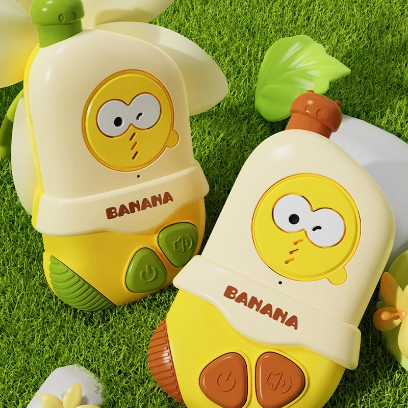 Детская обучающая рация ME-213 Banana Cute Intercom (2pcs), Yellow 2, купить оптом с доставкой