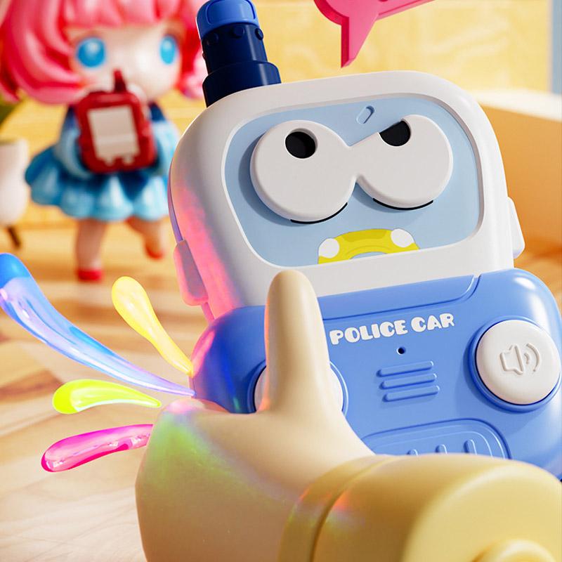 Детская обучающая рация ME-214 Police Car Cute Intercom (2pcs) на картинке №2