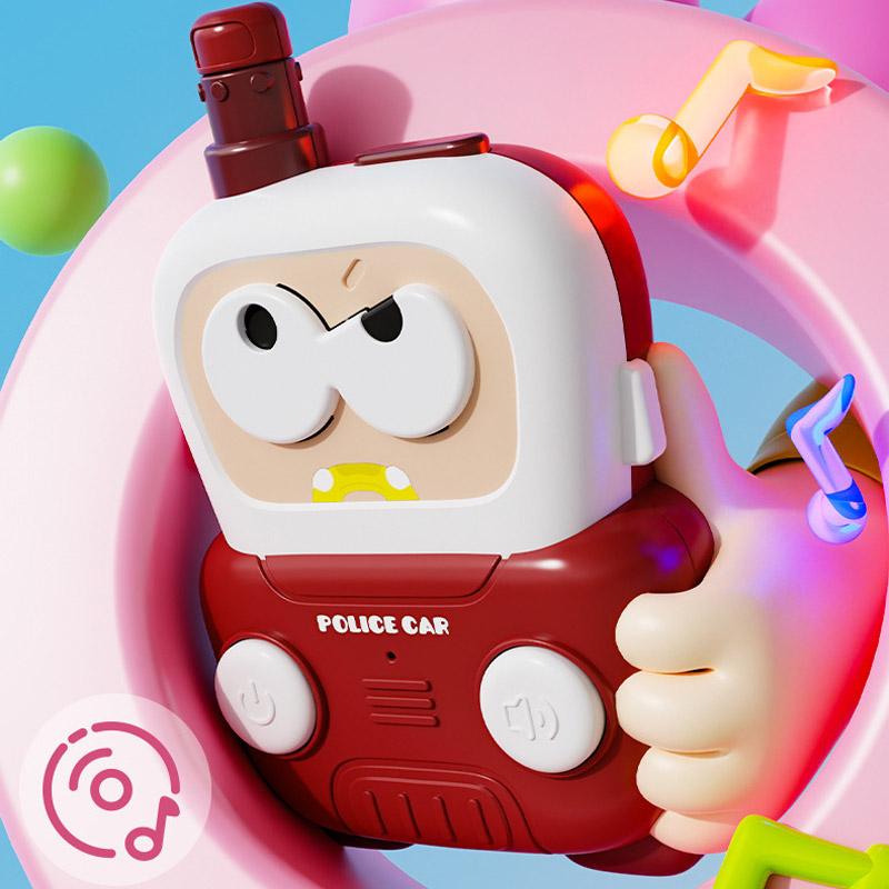 Детская обучающая рация ME-214 Police Car Cute Intercom (2pcs) на картинке №4