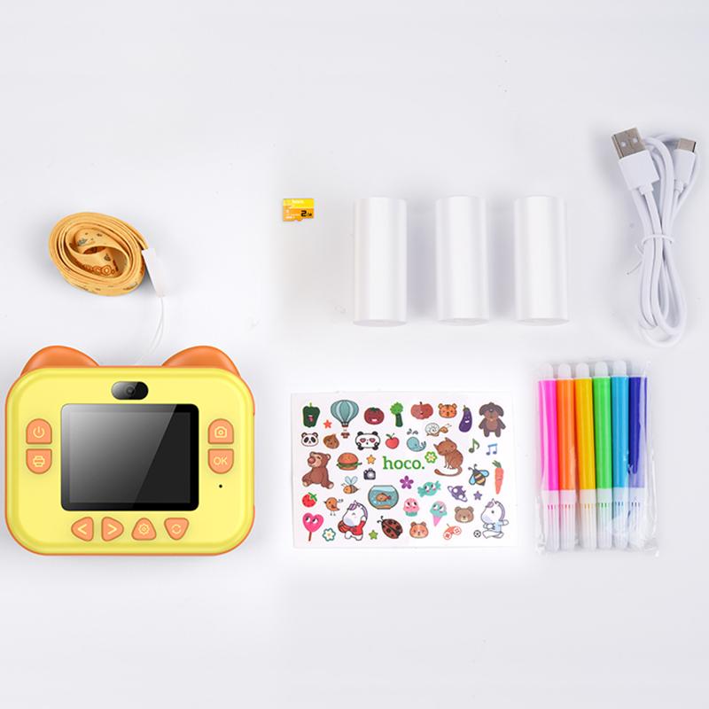 Дитяча фотокамера з моментальним друком Hoco DV204 Dual-camera на малюнкі №2