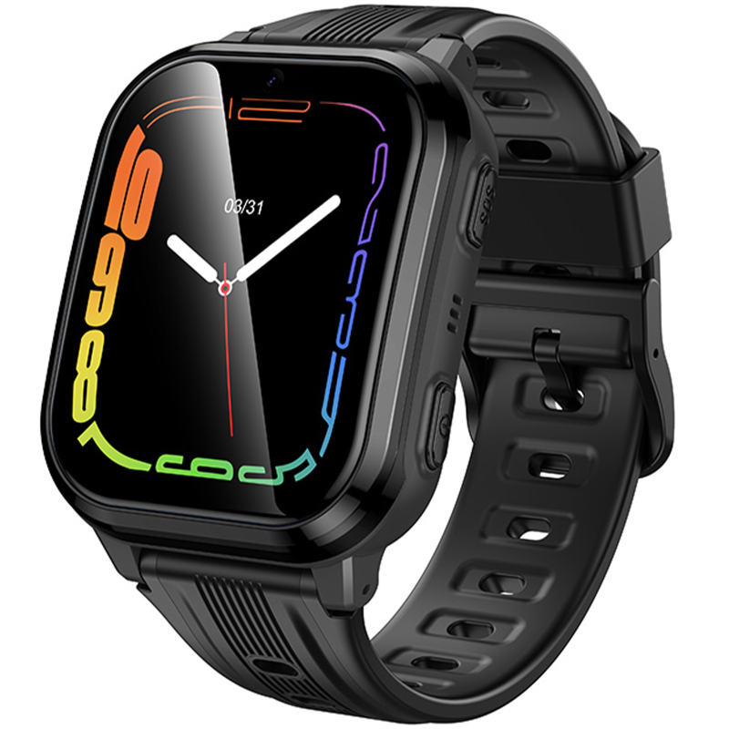Дитячий cмарт-годинник Hoco Y108 4G with call function, Black, купити оптом з доставкою