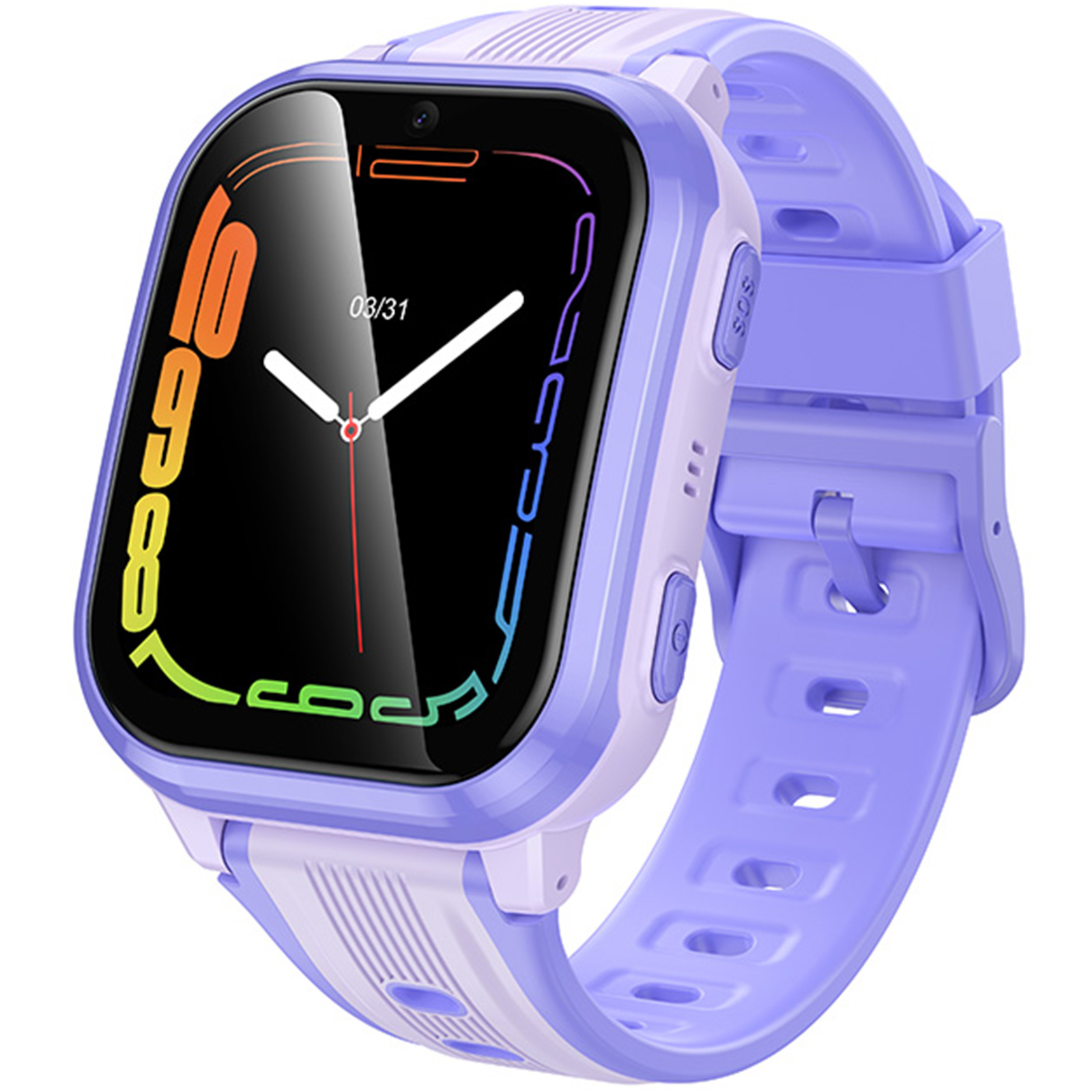 Дитячий cмарт-годинник Hoco Y108 4G with call function, Purple, купити оптом з доставкою