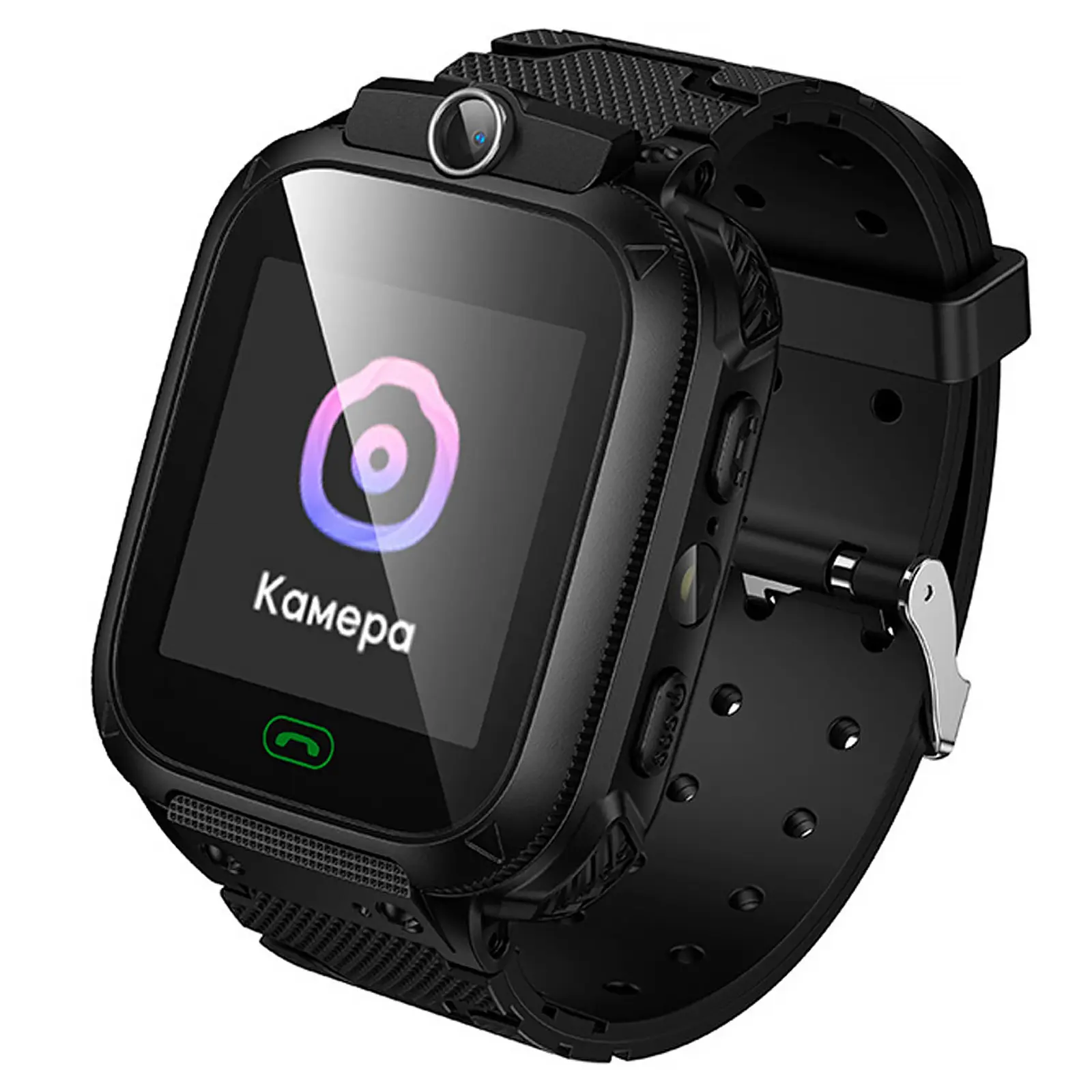 Дитячий cмарт-годинник Hoco Y105A with call function, Black, купити оптом з доставкою