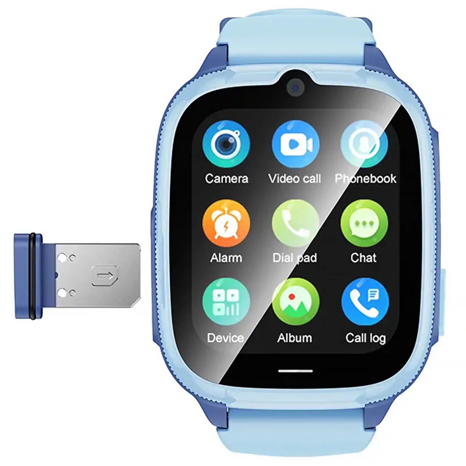 Детские cмарт-часы Hoco Y106 4G with call function, Blue 1, купить оптом с доставкой