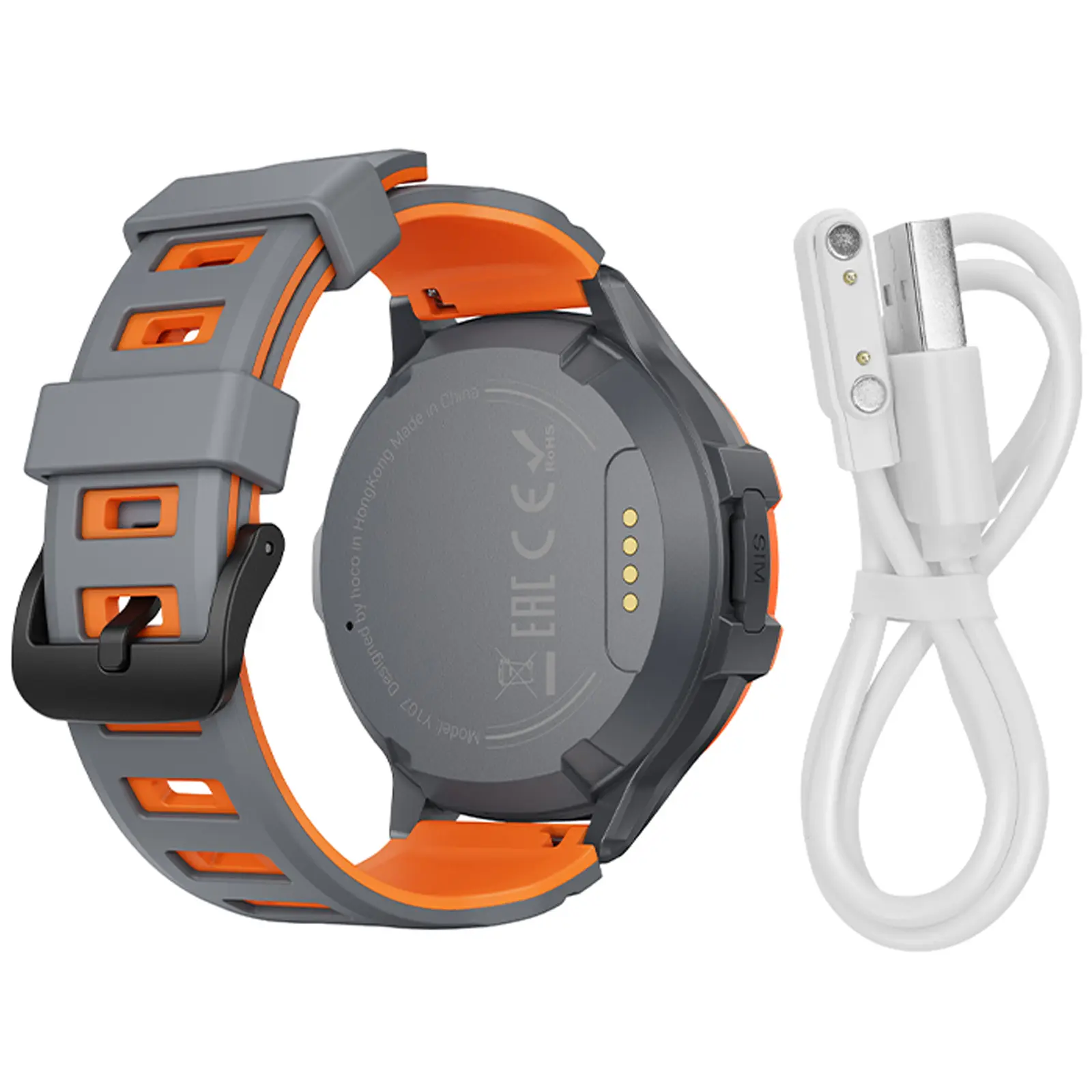 Детские cмарт-часы Hoco Y107 4G with call function, Orange 3, купить оптом с доставкой