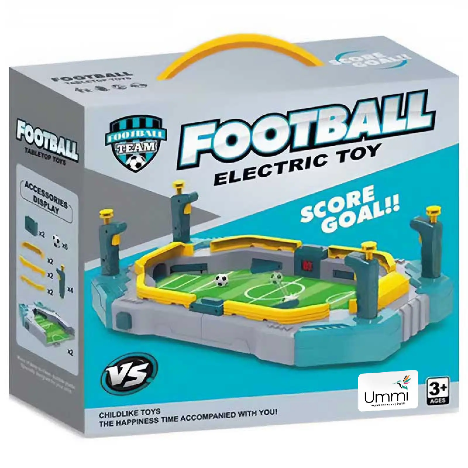 Настольный футбол Ummi 2021-12 Electric Toy, Blue / Grey 5, купить оптом с доставкой