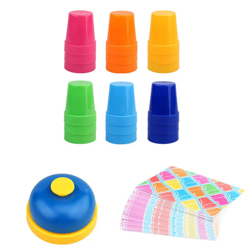 Настольная интерактивная игра Ummi 22051 Quick Cups, Blue / Orange, купить оптом с доставкой