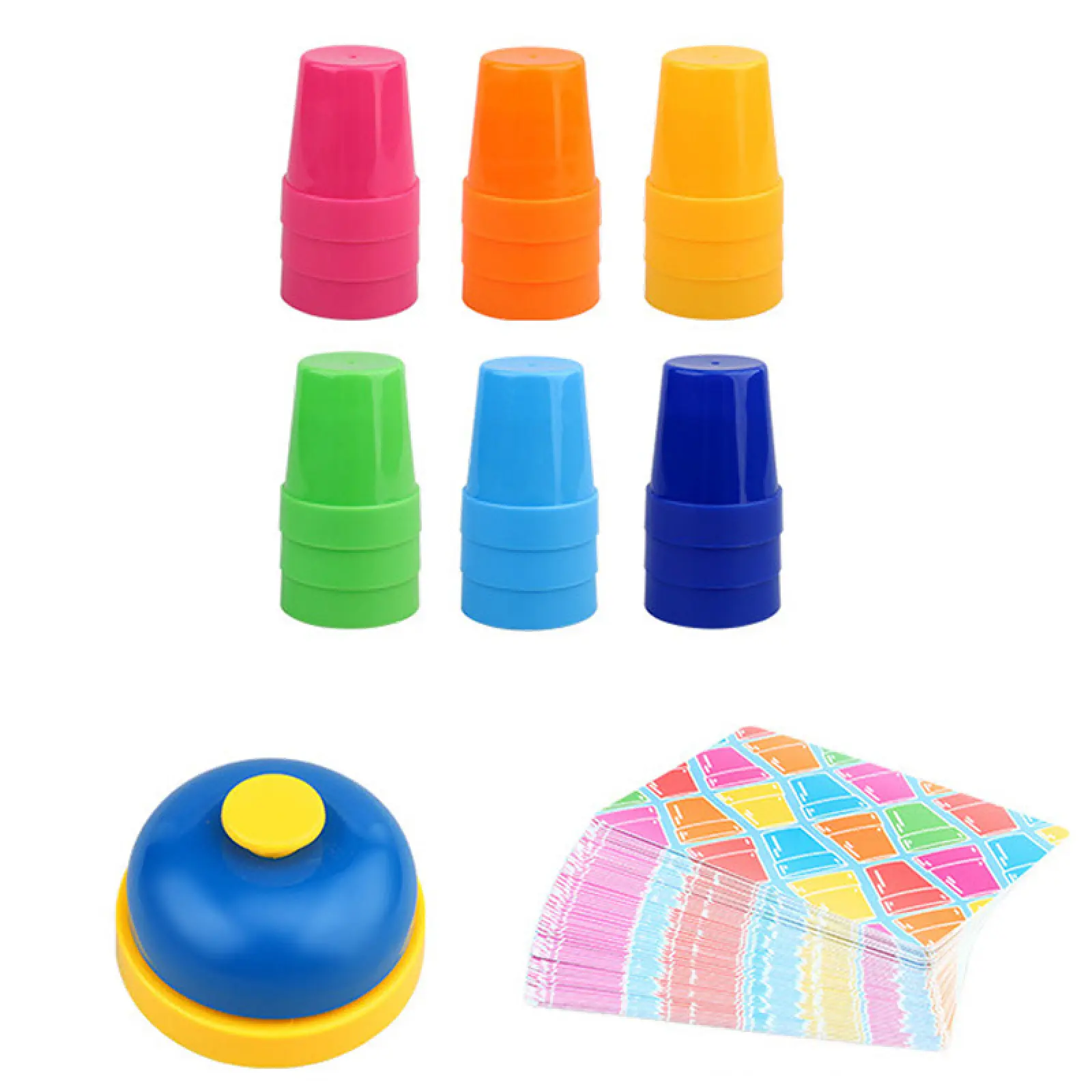 Настольная интерактивная игра Ummi 22051 Quick Cups, Blue / Orange, купить оптом с доставкой