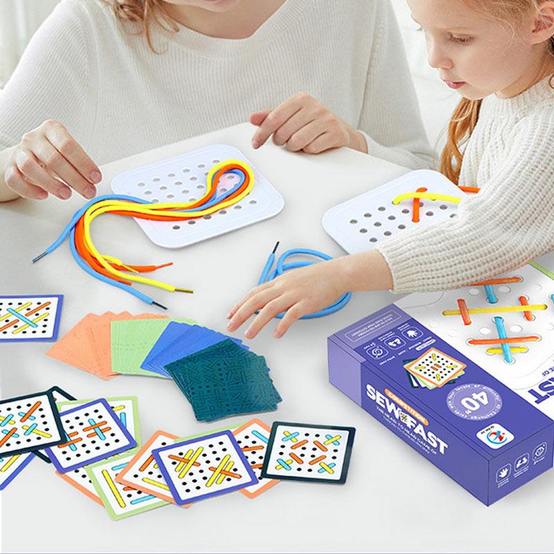 Настольная интерактивная игра Ummi 22050 Competition Sew Fast на картинке №7
