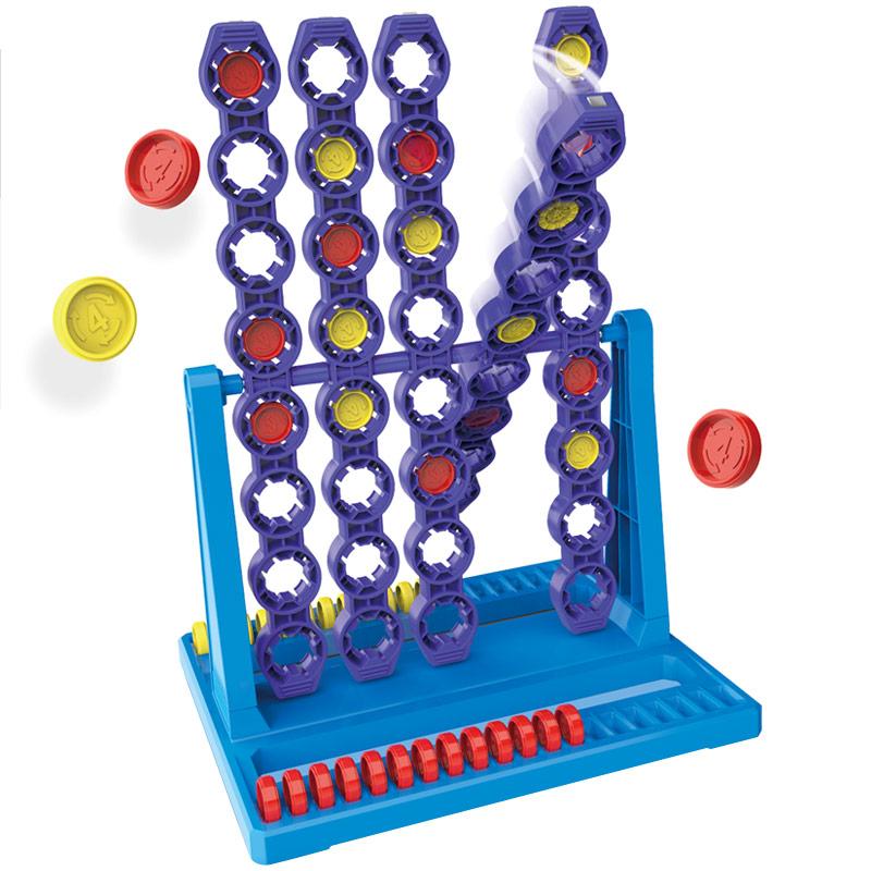 Настольная интерактивная игра Ummi 22048 Line Up Spin 4 на картинке №1