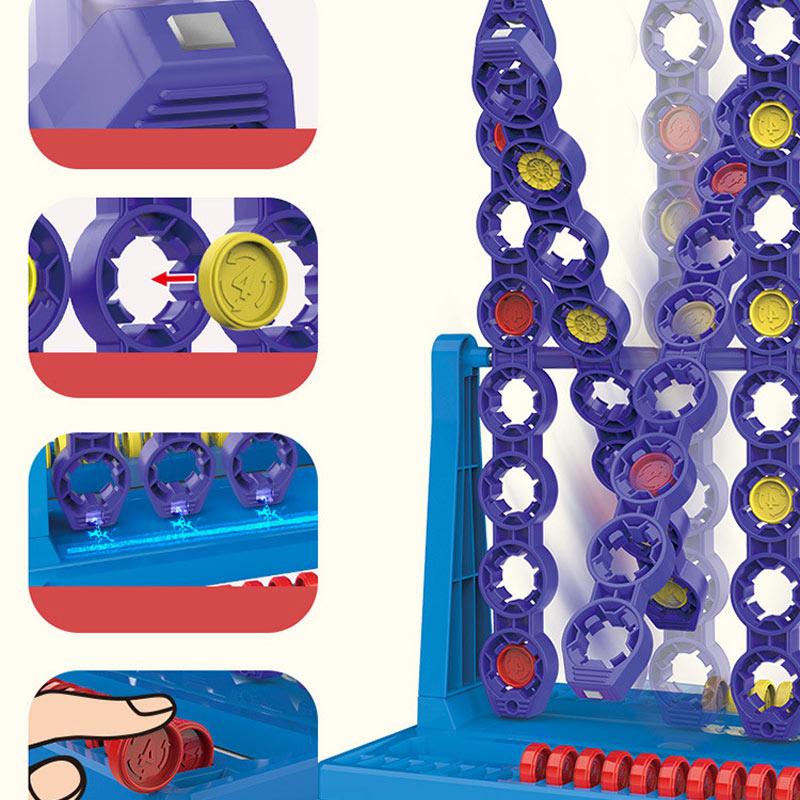 Настольная интерактивная игра Ummi 22048 Line Up Spin 4 на картинке №4