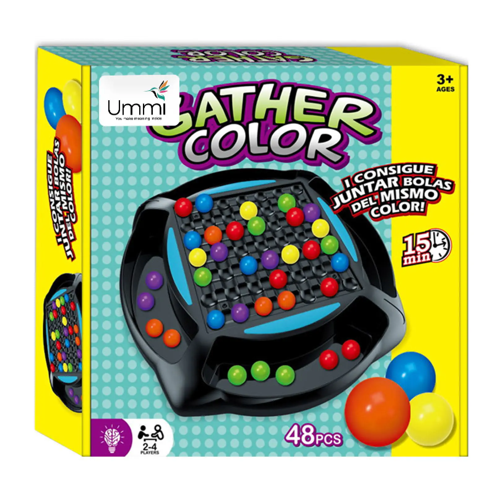 Настольная интерактивная игра Ummi 22026 Gather Color, Black 1, купить оптом с доставкой