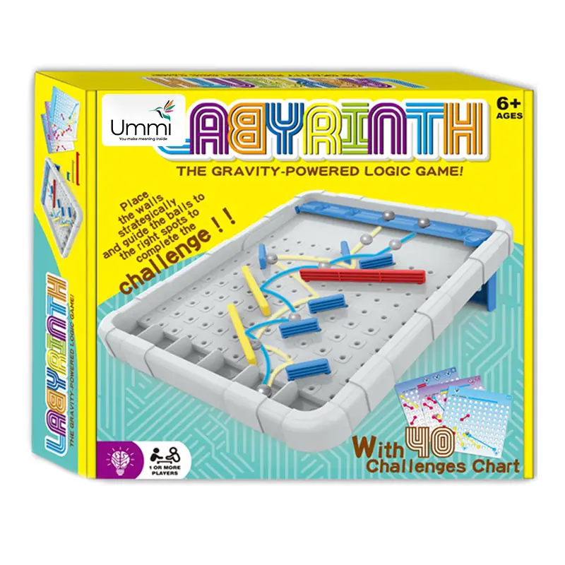 Настольная интерактивная игра Ummi 22025 Labyrinth, Grey 5, купить оптом с доставкой
