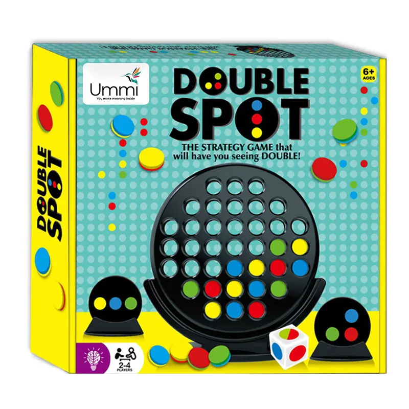 Настольная интерактивная игра Ummi 22023 Double Spot, Black 1, купить оптом с доставкой