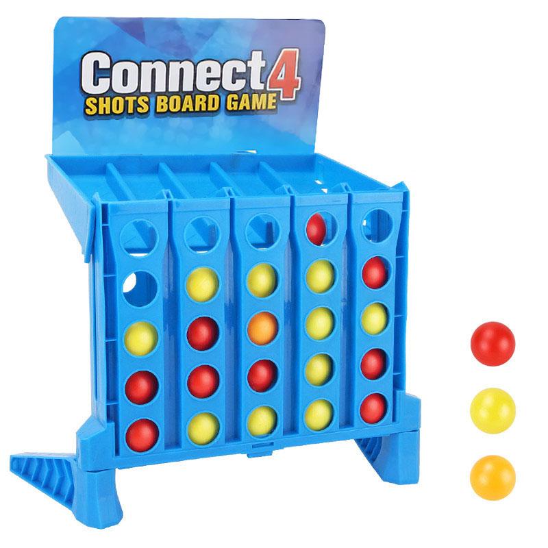 Настольная интерактивная игра Ummi 22013 Connect 4 Shots Board Game на картинке №1