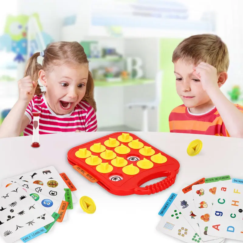 Настольная интерактивная игра Ummi 22001 Memory Pair Game, Red 3, купить оптом с доставкой