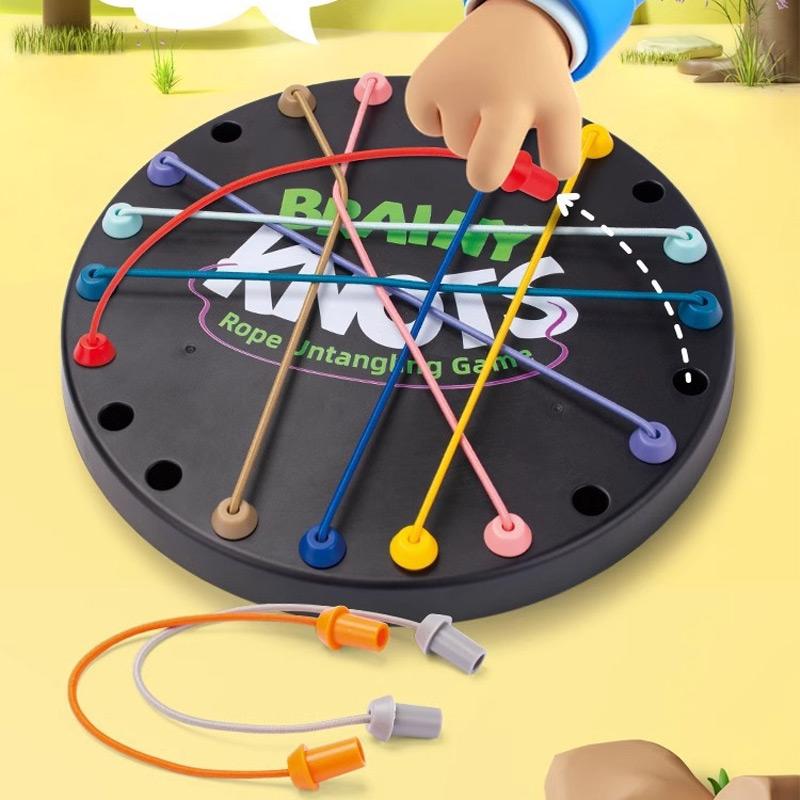 Настольная интерактивная игра Ummi M8J Rope Untangling Game на картинке №3