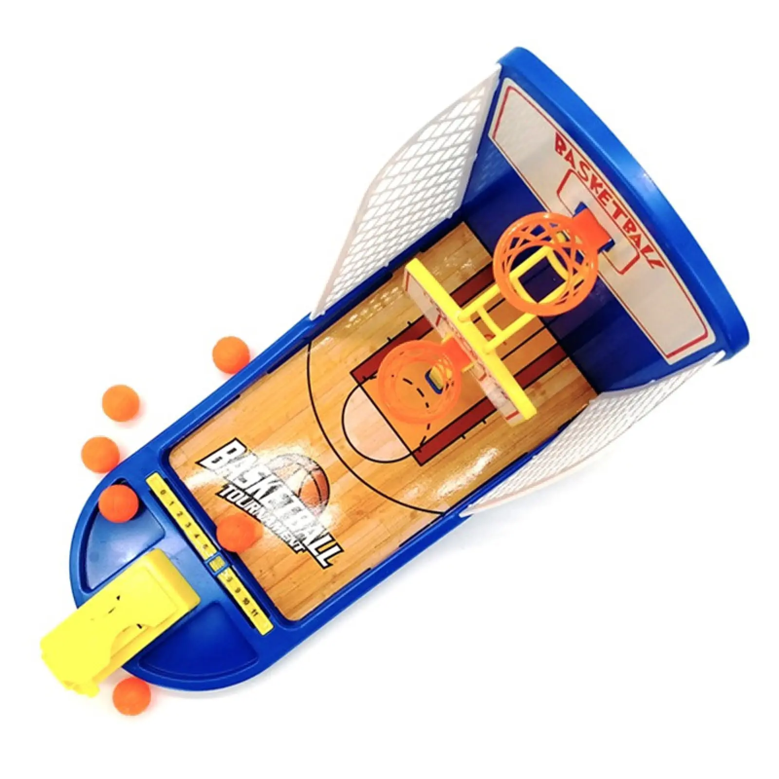 Настольная интерактивная игра Ummi 06818 Basketball Tournament, Blue / Yellow 1, купить оптом с доставкой