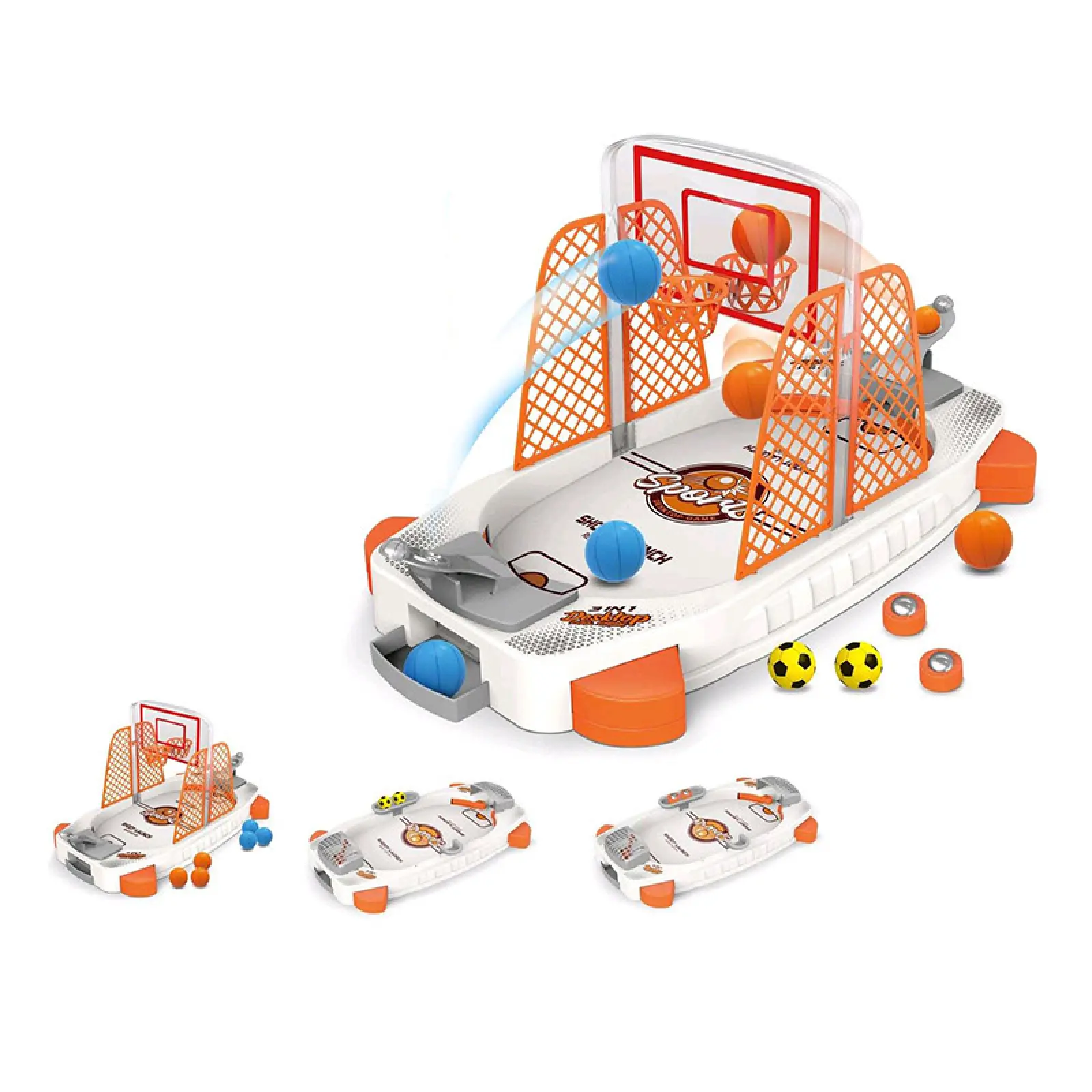 Настольная интерактивная игра Ummi 50818 3in1 Ball Games, White 1, купить оптом с доставкой