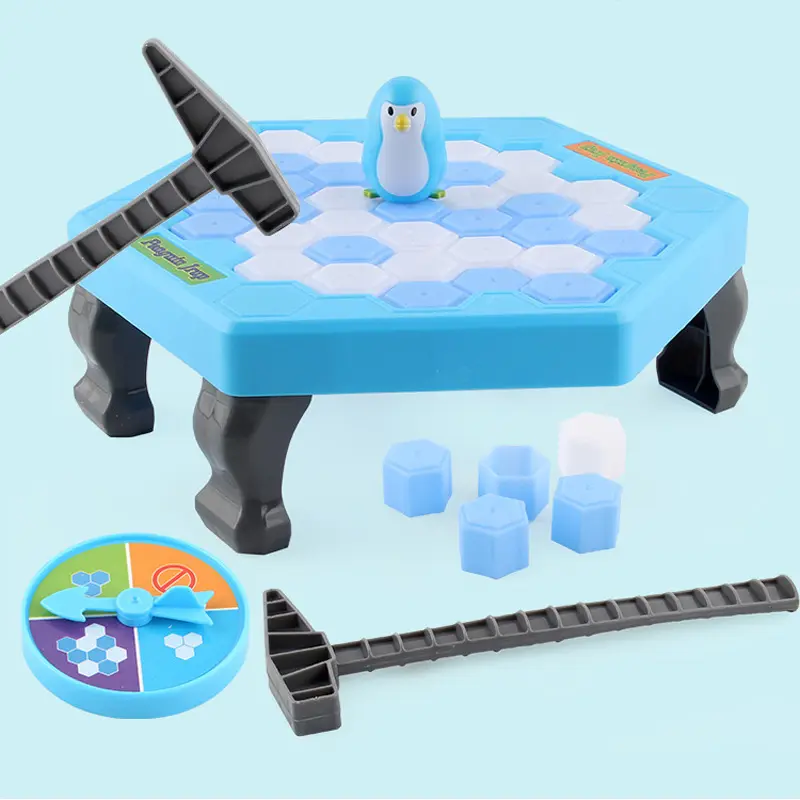 Настольная интерактивная игра Ummi 61788 Penguin Trap, Blue 3, купить оптом с доставкой