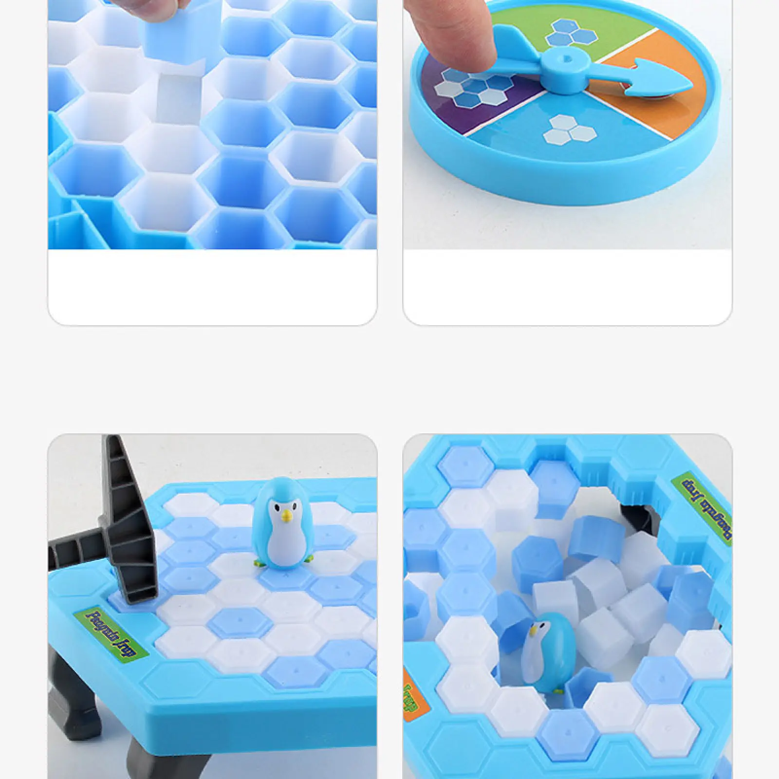 Настольная интерактивная игра Ummi 61788 Penguin Trap, Blue 4, купить оптом с доставкой