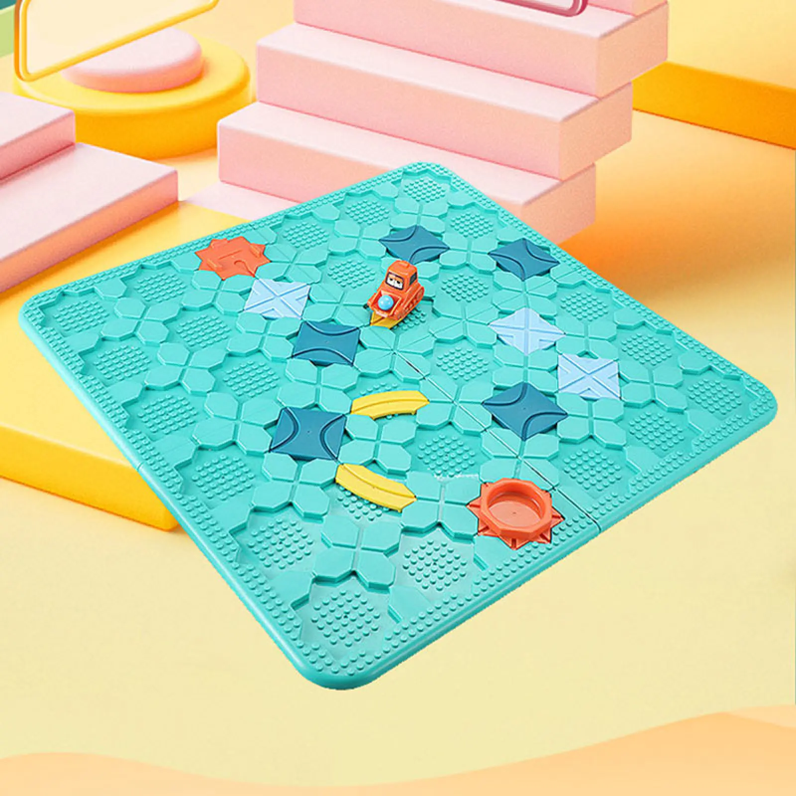 Настольная интерактивная игра Ummi BS805 Logical Road Builder, Green 2, купить оптом с доставкой