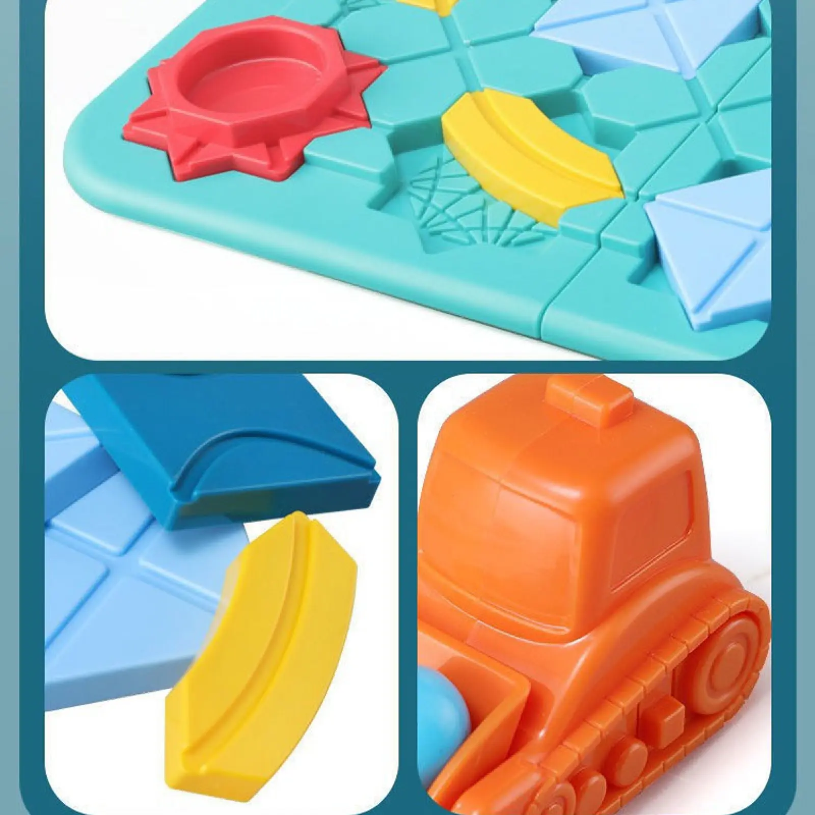 Настольная интерактивная игра Ummi BS805 Logical Road Builder, Green 4, купить оптом с доставкой