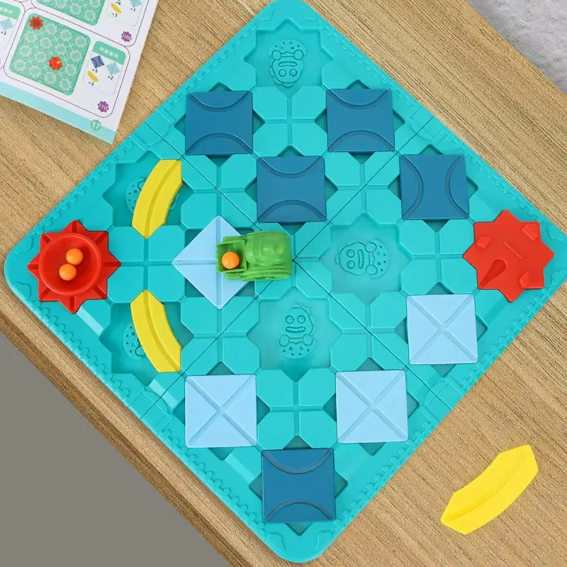Настольная интерактивная игра Ummi BS779 Logical Road Builder (Mini), Green 1, купить оптом с доставкой
