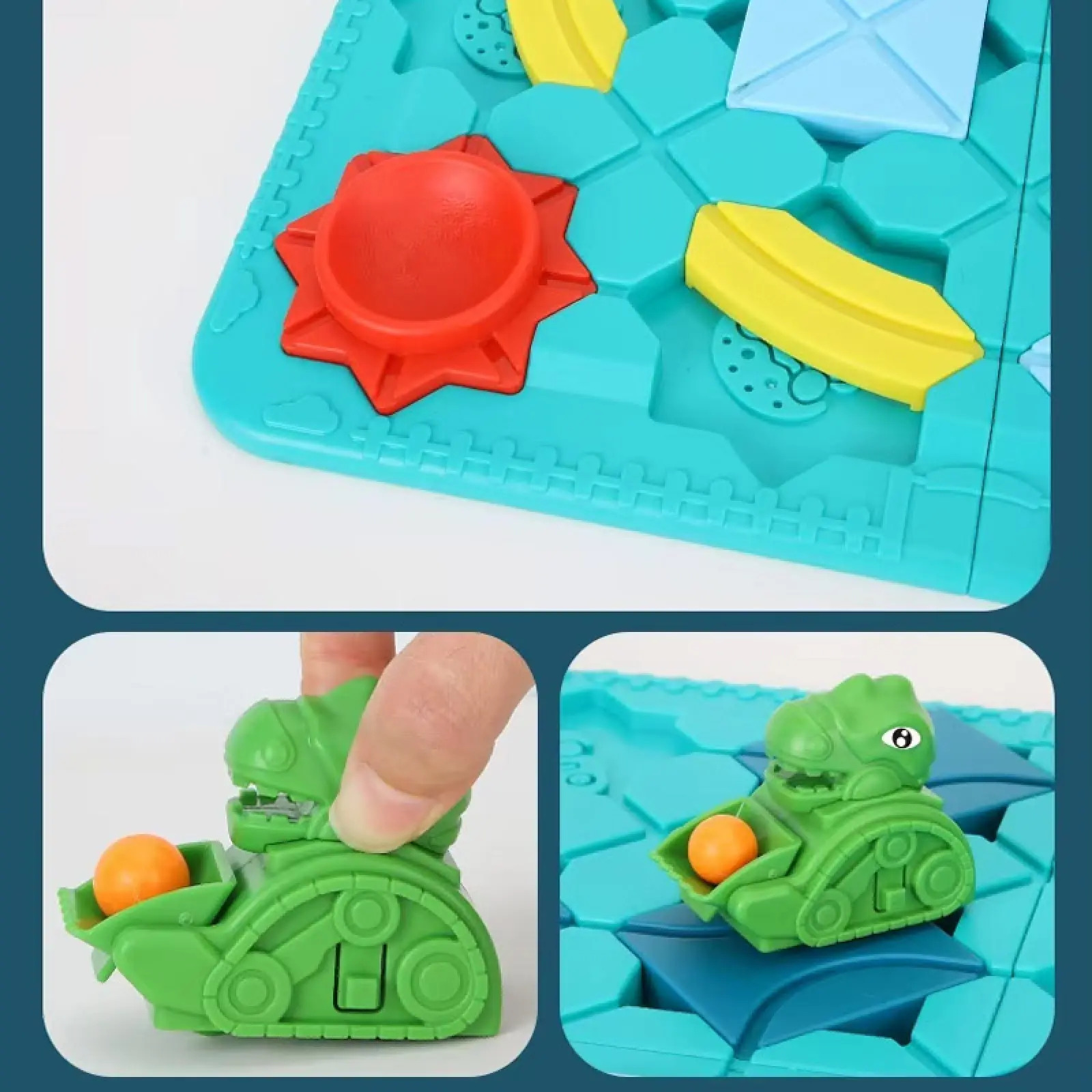 Настольная интерактивная игра Ummi BS779 Logical Road Builder (Mini), Green 3, купить оптом с доставкой