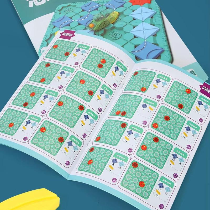 Настольная интерактивная игра Ummi BS779 Logical Road Builder (Mini) на картинке №6