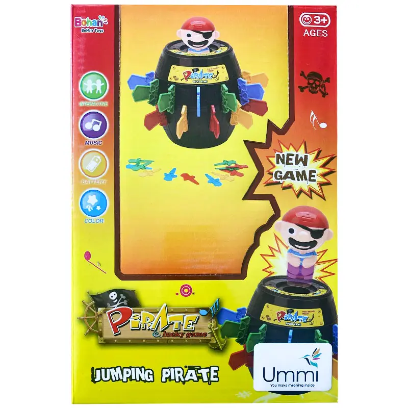 Настольная интерактивная игра Ummi 669-1 Pirate Lucky Game (со звуковым эффектом), Black 3, купить оптом с доставкой