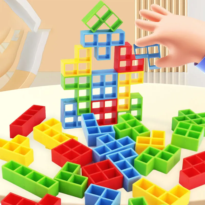 Настольная интерактивная игра Ummi ME-008 Tetris tower game, Colorful 1, купить оптом с доставкой