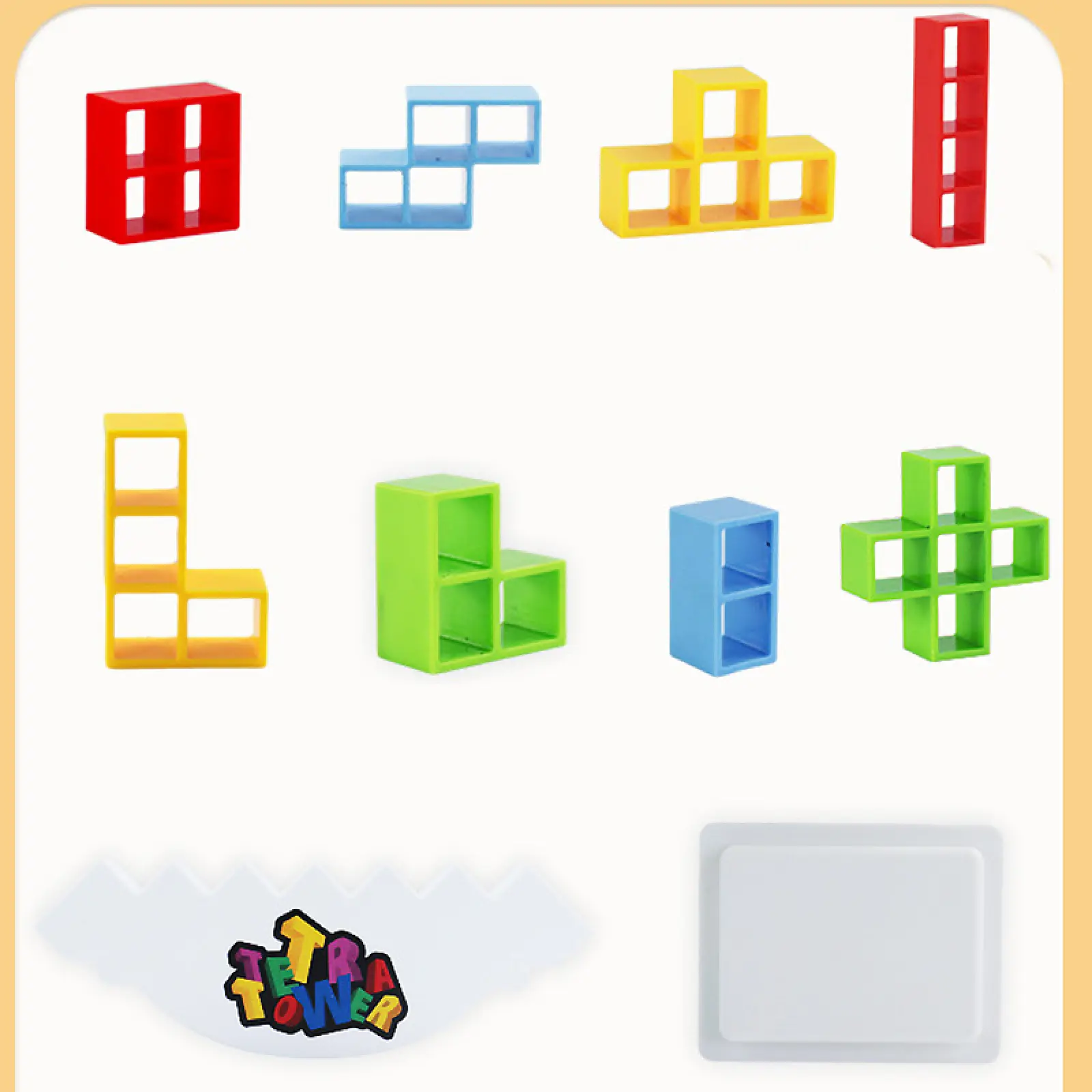 Настольная интерактивная игра Ummi ME-008 Tetris tower game, Colorful 3, купить оптом с доставкой