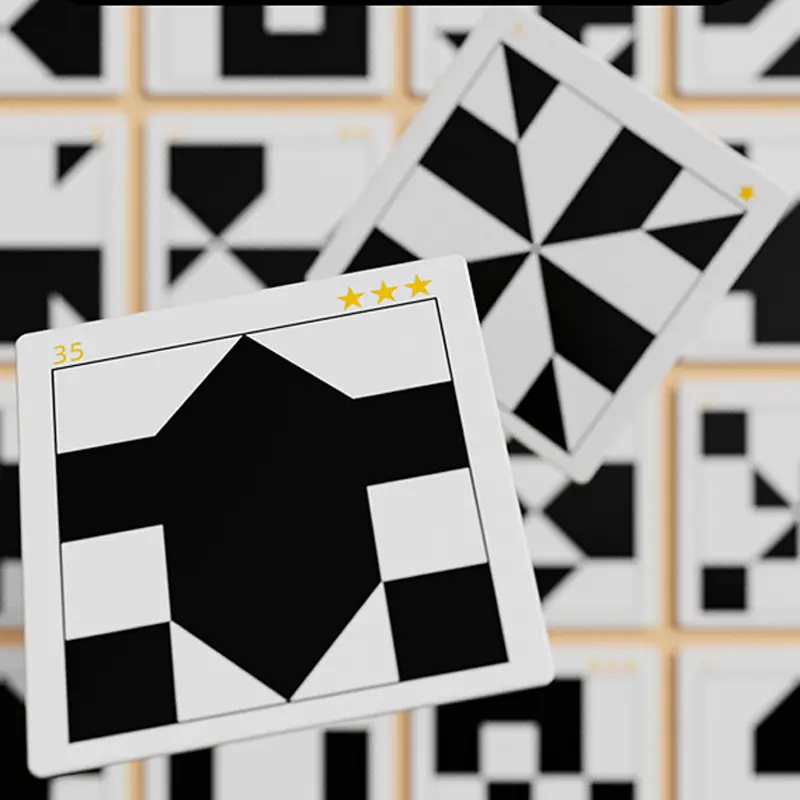 Настольная интерактивная игра Ummi ME-149 Hidden Black and White Blocks, Black / White 1, купить оптом с доставкой