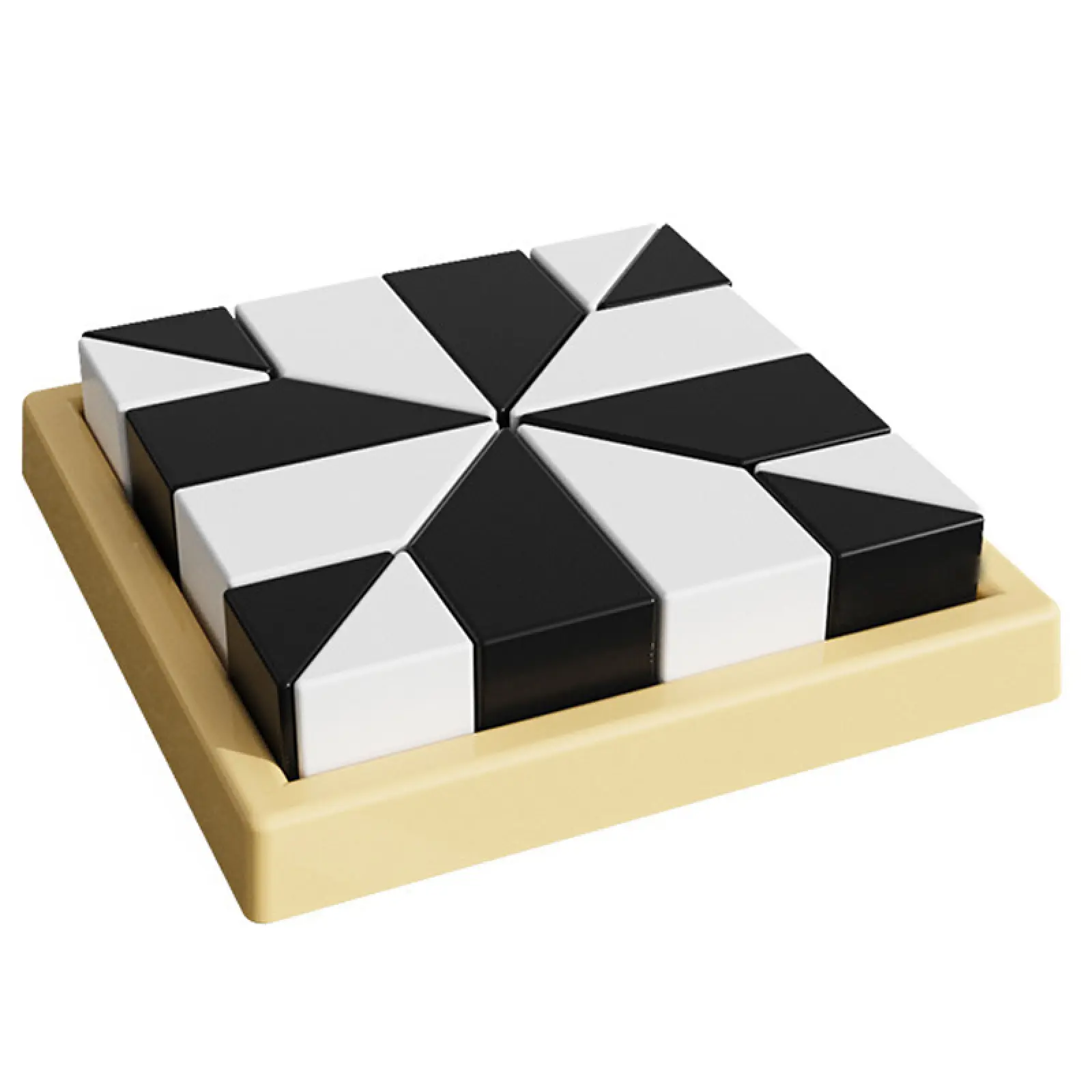 Настольная интерактивная игра Ummi ME-149 Hidden Black and White Blocks, Black / White, купить оптом с доставкой