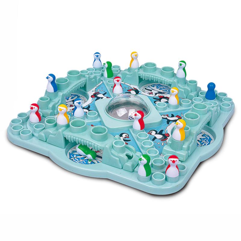 Настольная интерактивная игра Ummi 707-36 Pop N Drop Penguins Game на картинке №1