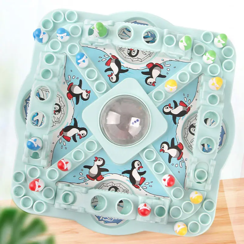 Настольная интерактивная игра Ummi 707-36 Pop N Drop Penguins Game, Blue 2, купить оптом с доставкой